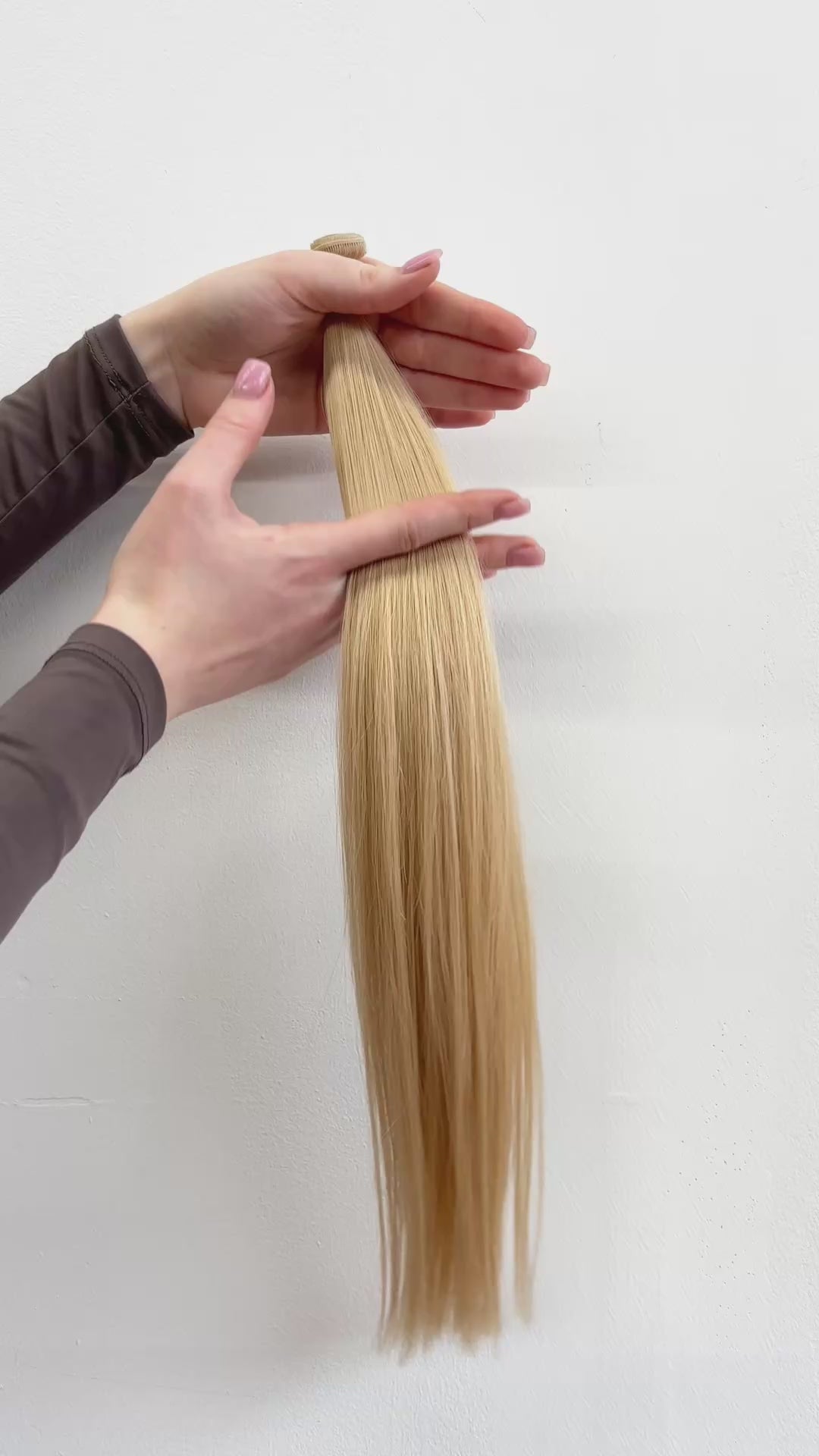 Clip In Bang: Medium Golden Blonde #24